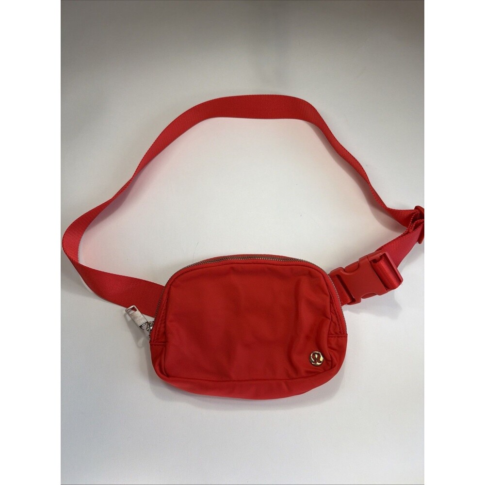 Lululemon Orange Red 1L Belt Bag Fanny Pack